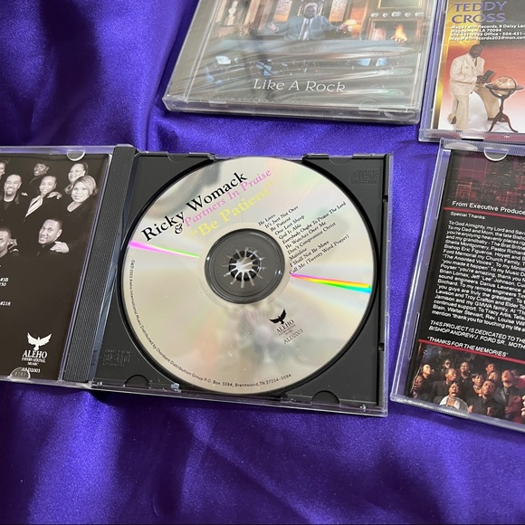 NEW📌4 CD's Chris Jones NEW, Ricky Womack, Teddy Cross, Bishop Andrew J. Ford II - Picture 10 of 14
